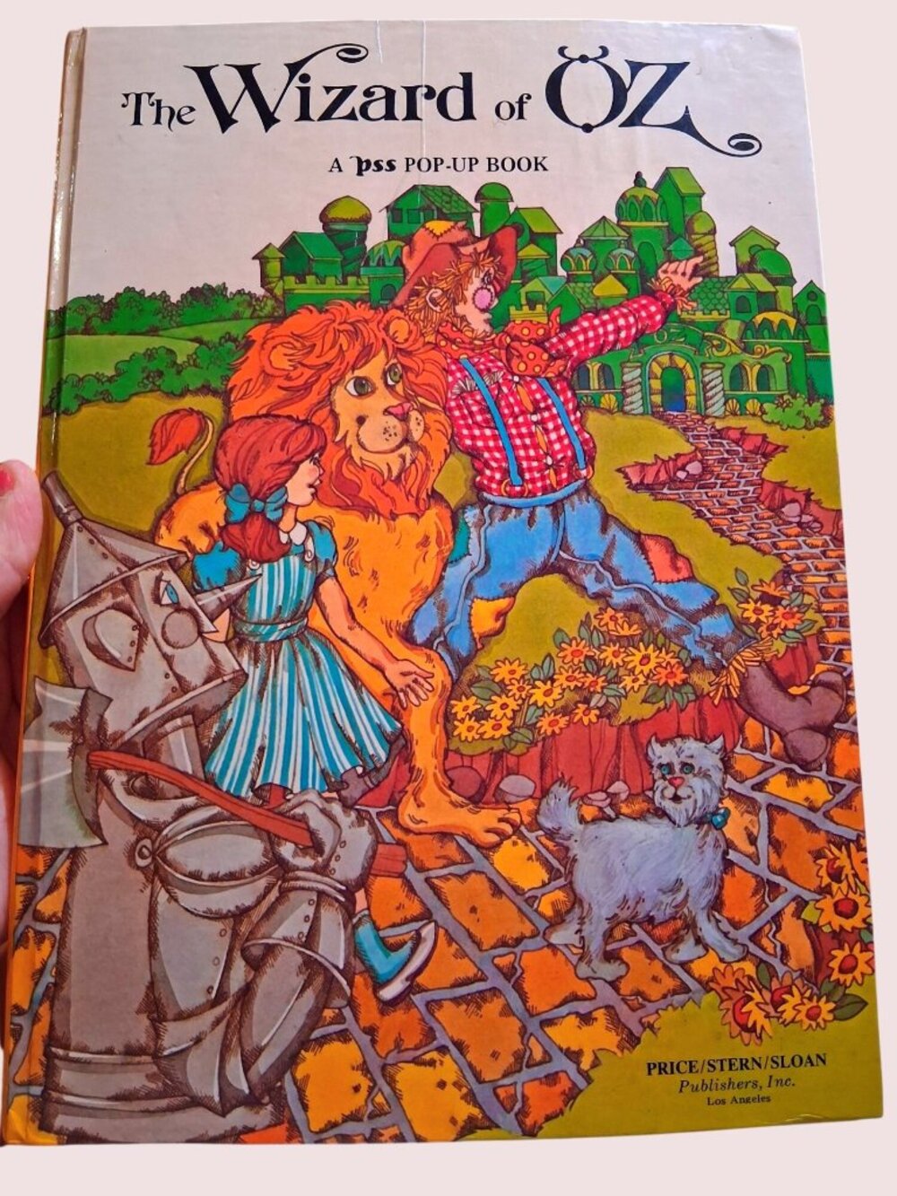 The Wizard Of Oz Vintage 1984 Pop-Up Book By Price Stern Sloan 8x10 Excellent Co